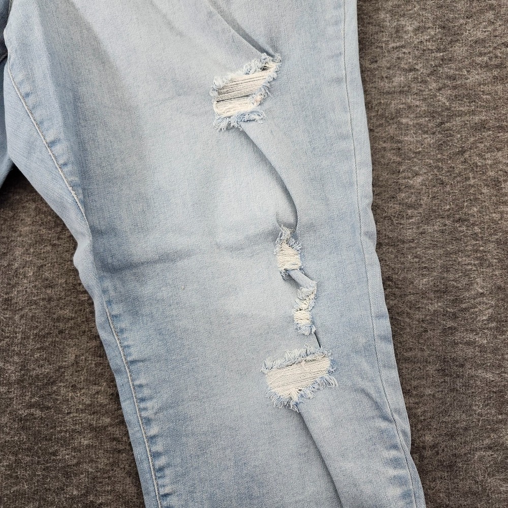 boutique jeans SZ 22W DISTRESSED Ankle - Picture 2 of 14